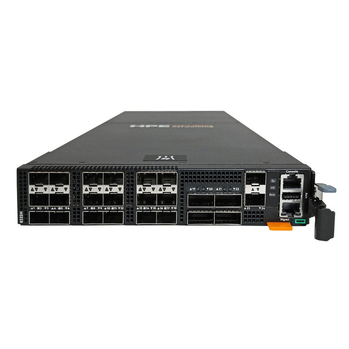 HP Enterprise HPE Aruba Networking CX 8325H 18p SFP28 25G 4p QSFP28 100G Front‑to‑Back 4xFan 2xPSU Managed L3 1U