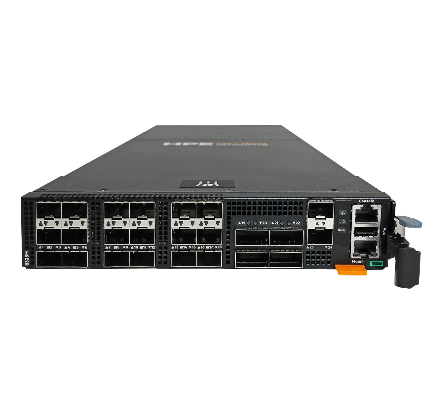 HP Enterprise HPE Aruba Networking CX 8325H 18p SFP28 25G 4p QSFP28 100G Front‑to‑Back 4xFan 2xPSU Managed L3 1U