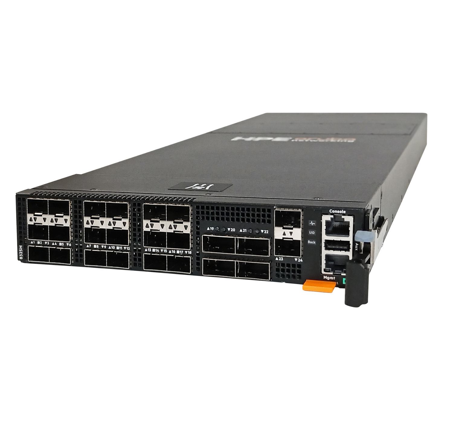 HP Enterprise HPE Aruba Networking CX 8325H 18p SFP28 25G 4p QSFP28 100G Front‑to‑Back 4xFan 2xPSU Managed L3 1U