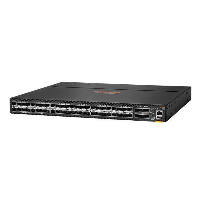 HP Enterprise HPE Aruba Networking CX 8100 48x10G SFP+ 4x40/100G QSFP28 FB Airflow 3Fan 2AC PSU Managed L3 1U