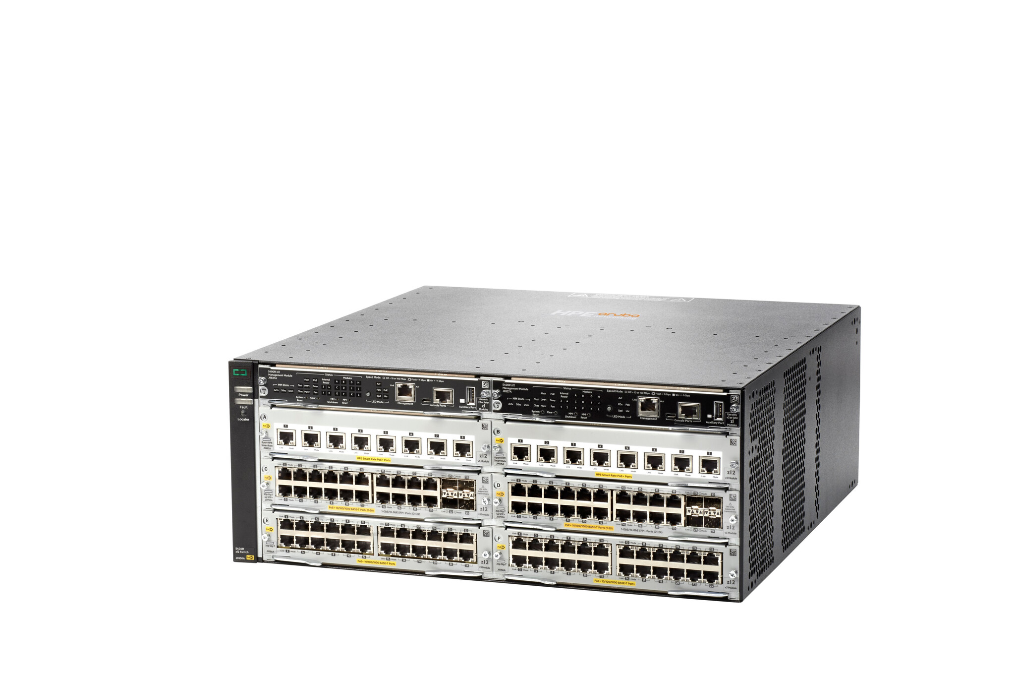 HP Enterprise HPE Aruba Networking 5412R zl2 Switch Managed Grijs
