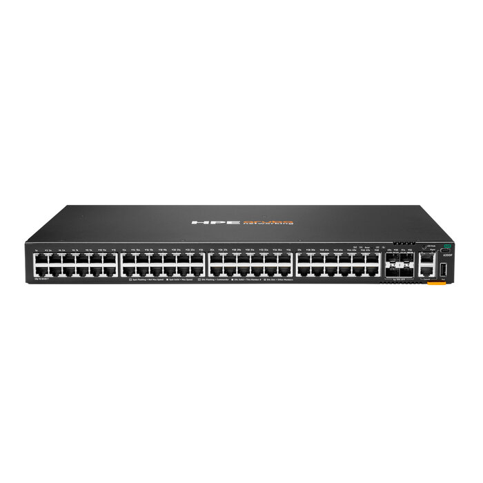 HP Enterprise HPE Aruba Networking CX 6200F 48G 4SFP+ Managed L3 Gigabit Ethernet (10/100/1000) 1U