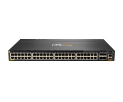 HP Enterprise HPE Aruba Networking CX 6300M 48-port 1GbE Class 4 PoE and 4-port SFP56 Switch Managed L3 Gigabit Ethernet (10/100/1000) Power over Ethernet (PoE) 1U Zwart