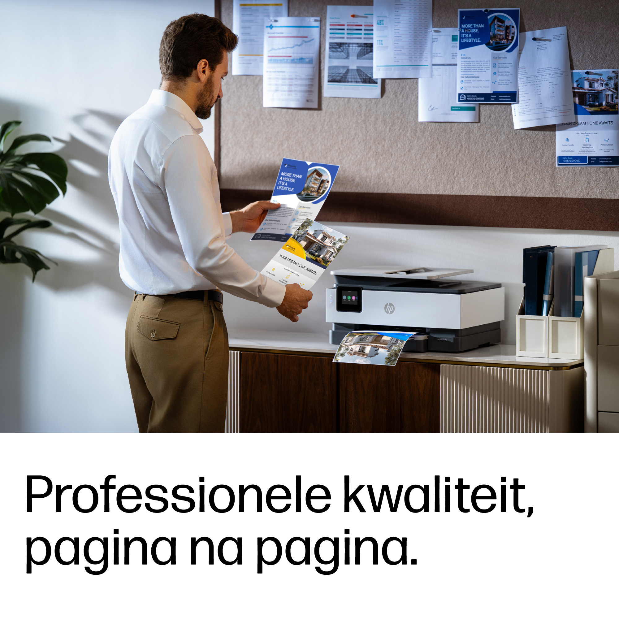 HP Enterprise HP OfficeJet Pro 8134e Draadloos All-in-One Kleur Printer, Instant Ink; Dubbelzijdig printen