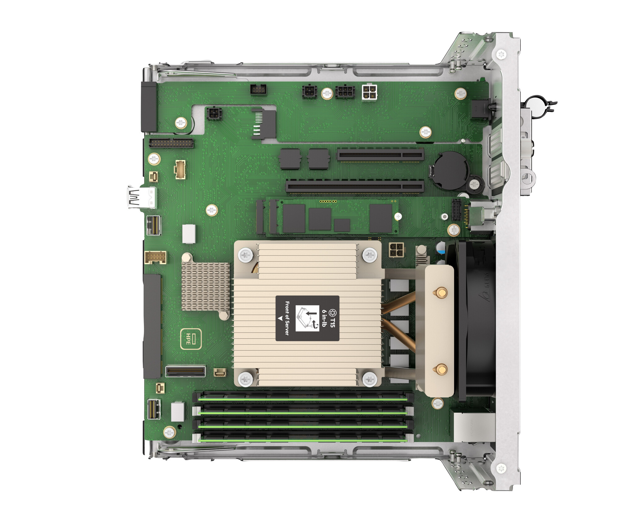 HP Enterprise HPE ProLiant MicroServer Gen11 G7400 2c 16GB-U 4LFF-NHP 1TB HDD 180W Ext PS EMEA Cmp Module server Ultra Micro Tower Intel® Pentium® Gold 3,7 GHz DDR5-SDRAM