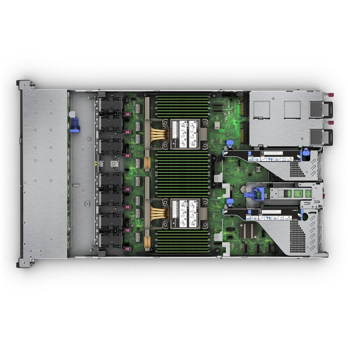 HP Enterprise HPE ProLiant DL360 Gen11 4514Y 16c 1P 2x32GB-R 8SFF MR408i-o 2x480GB SATA SSD 2x1000W PS EU server 960 GB Rack (1U) Intel® Xeon® Silver 2 GHz 64 GB DDR5-SDRAM 1000 W