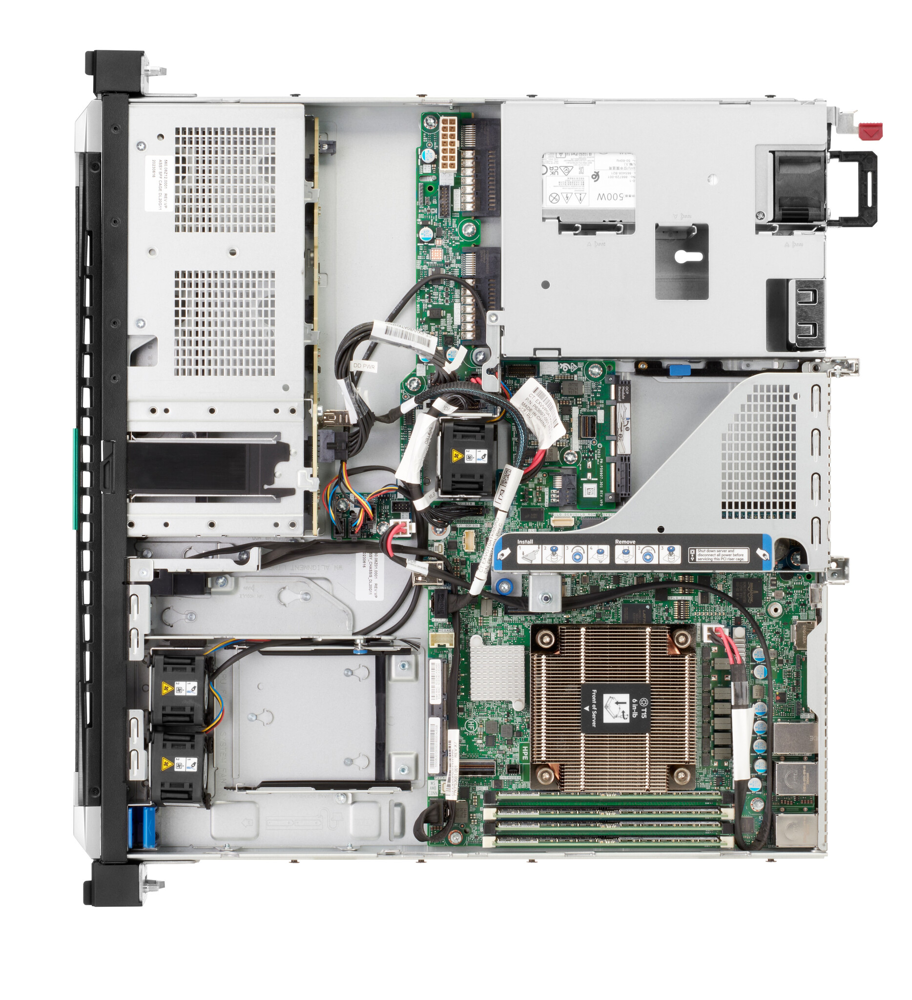 HP Enterprise HPE ProLiant DL20 Gen11 E-2434 3.4GHz 4c 1P 32GB-U 4SFF 2x480GB SATA SSD 800W PS EU server 960 GB Rack (1U) Intel® Xeon® 3,4 GHz DDR5-SDRAM