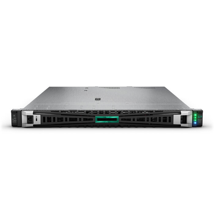 HP Enterprise HPE ProLiant DL320 Gen11 4510 12c 1P 2x32GB-R 8SFF MR408i-o 2x480GB SATA SSD 2x1000W PS EU server 960 GB Rack (1U) Intel® Xeon® Silver 2,4 GHz 64 GB DDR5-SDRAM 1000 W