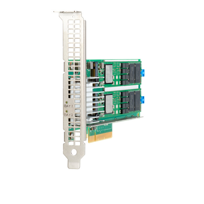 HP Enterprise HPE NS204i-p x2 Lanes NVMe PCIe3 x8 OS Boot Device 480 GB