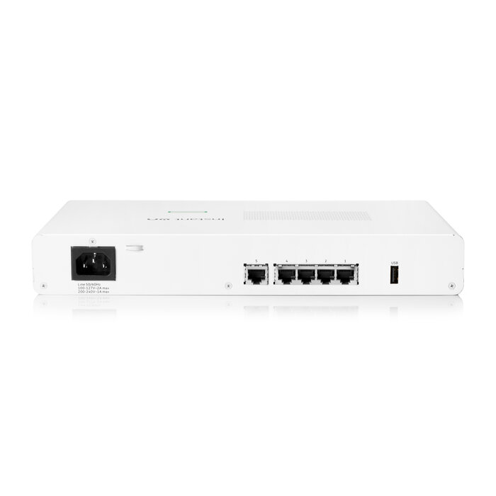 HP Enterprise HPE Networking Instant On Secure Gateway 5-port SmartRate 2.5G PoE+ 64W SG2505P gateway/controller 10, 100, 1000, 2500 Mbit/s