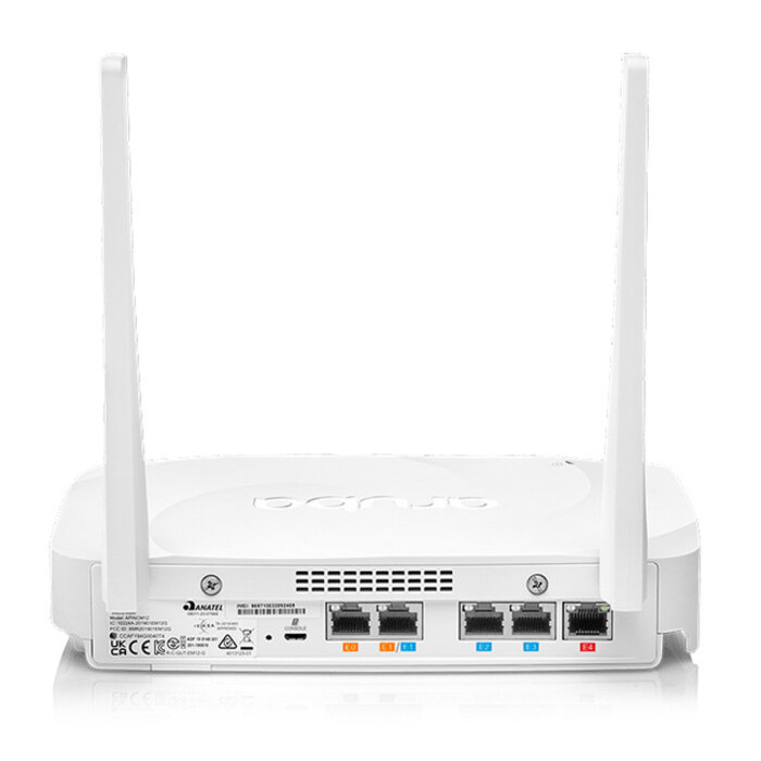 HP Enterprise HPE Aruba Networking AP-605R12-EU Wi-Fi 6E CAT12 LTE Dual-radio Tri-band 2x2 Remote AP 3600 Mbit/s Wit Power over Ethernet (PoE)