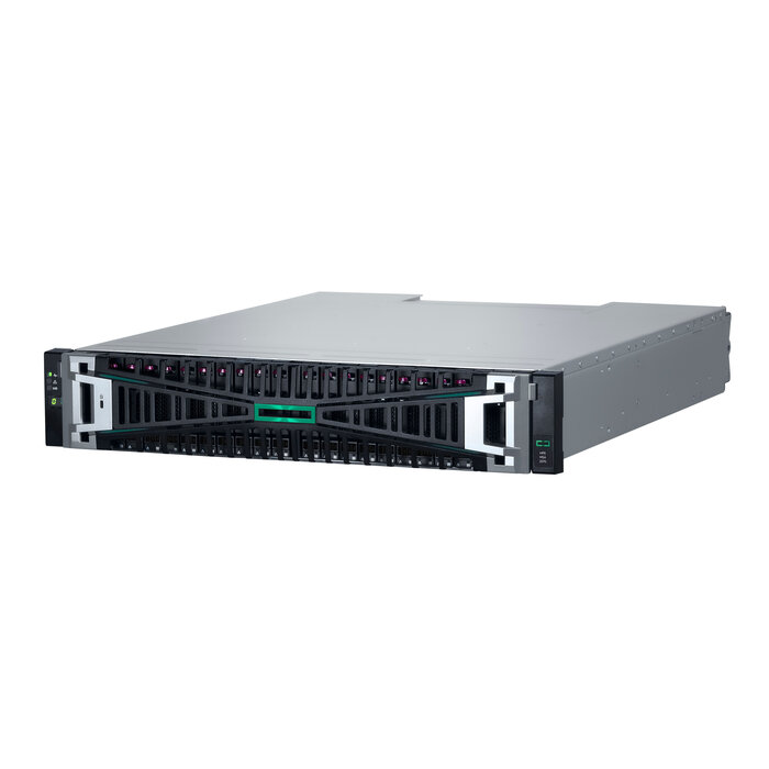HP Enterprise HPE MSA 2070 SFF 2x16Gb FC 4-port Controller 12x1.92TB SSD 4x16Gb SFP FC XCVR 23TB Storage Array disk array Rack (2U)