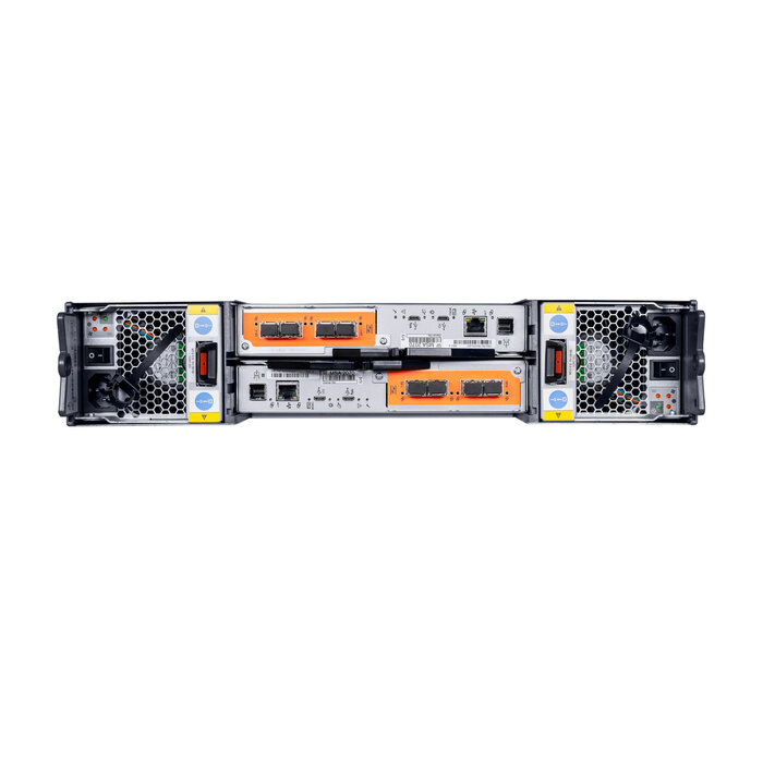 HP Enterprise HPE MSA 2070 SFF 2x16Gb FC 4-port Controller 12x1.92TB SSD 4x16Gb SFP FC XCVR 23TB Storage Array disk array Rack (2U)