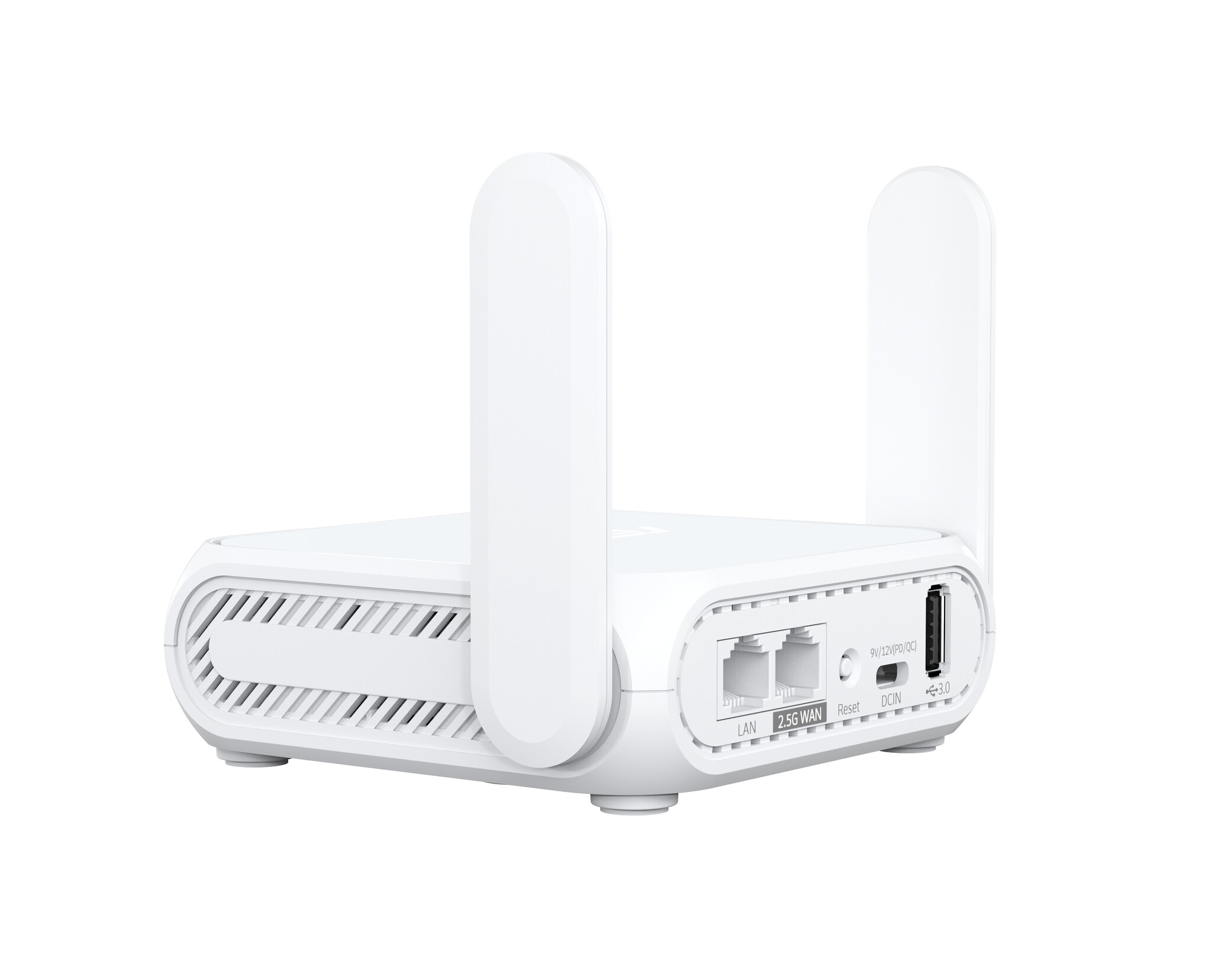 Asus ASUS RT-BE58 Go draadloze router 2.5 Gigabit Ethernet Dual-band (2.4 GHz / 5 GHz) Wit