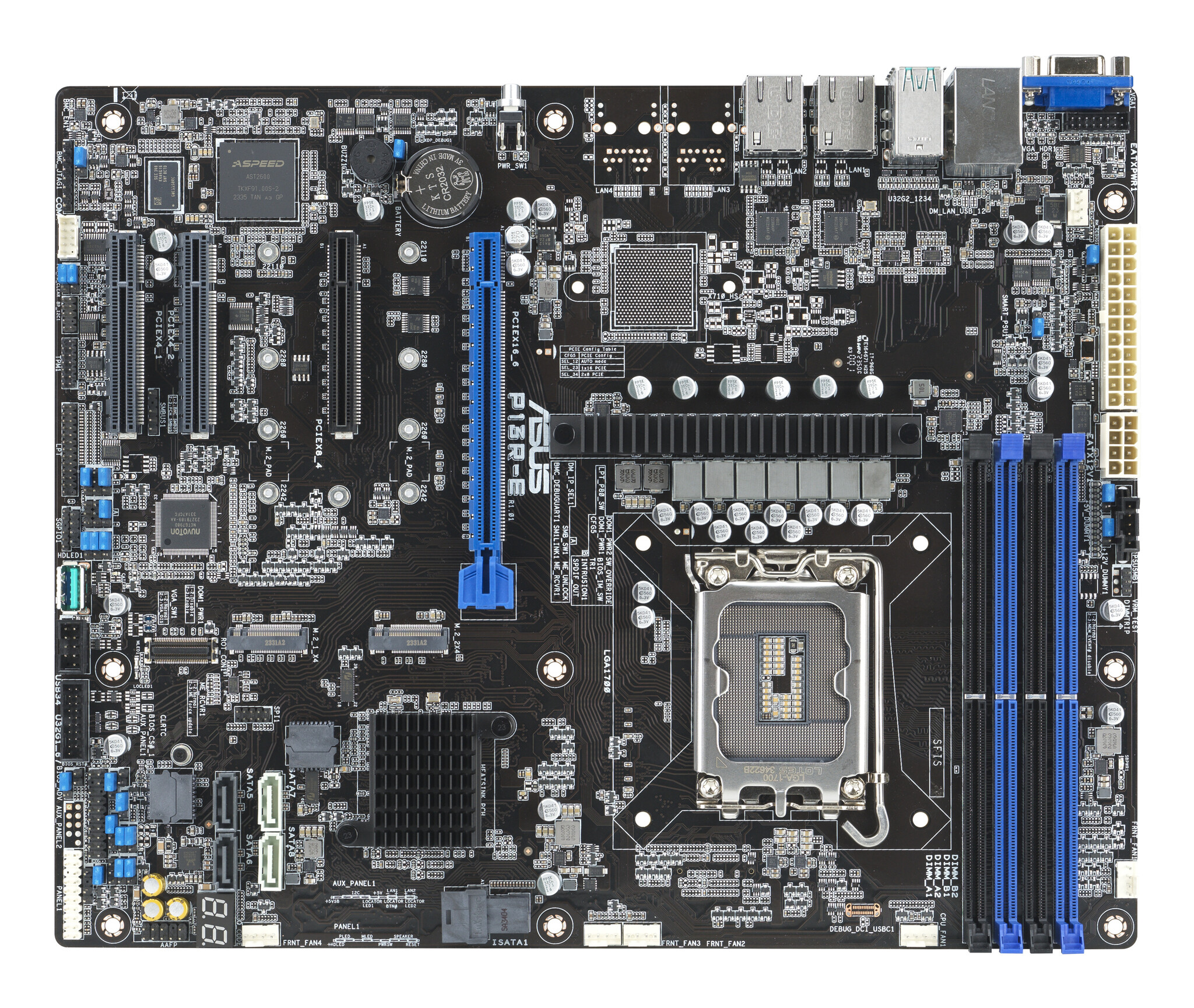 Asus ASUS P13R-E Intel C266 LGA 1700 ATX