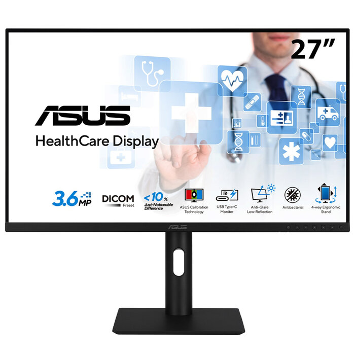 Asus ASUS HA2741A computer monitor 68,6 cm (27") 2560 x 1440 Pixels Quad HD LCD Zwart