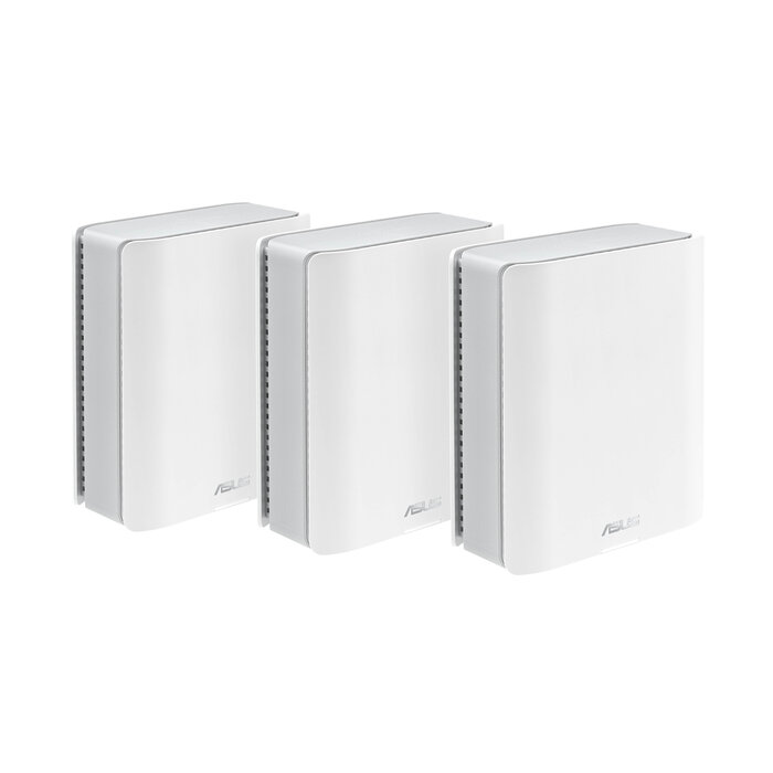 Asus ASUS ZenWiFi BT10 (W-3-PK) Tri-band (2,4 GHz / 5 GHz / 6 GHz) Wi-Fi 7 (802.11be) Wit Intern