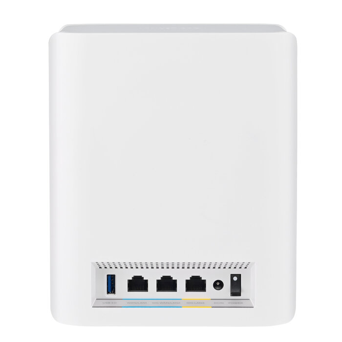 Asus ASUS ZenWiFi BT10 (W-3-PK) Tri-band (2,4 GHz / 5 GHz / 6 GHz) Wi-Fi 7 (802.11be) Wit Intern