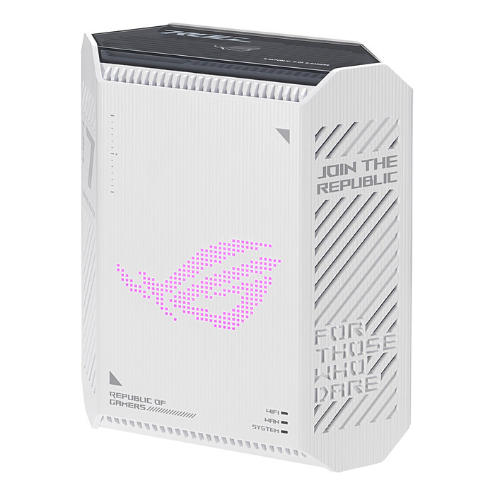 Asus ASUS GS-BE7200 draadloze router 2.5 Gigabit Ethernet Dual-band (2.4 GHz / 5 GHz) Wit, Zwart