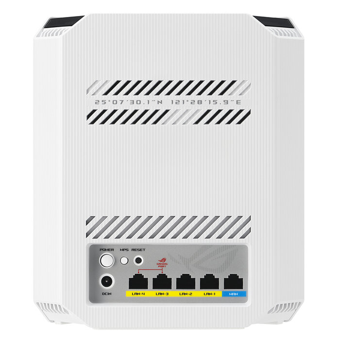 Asus ASUS GS-BE7200 draadloze router 2.5 Gigabit Ethernet Dual-band (2.4 GHz / 5 GHz) Wit, Zwart