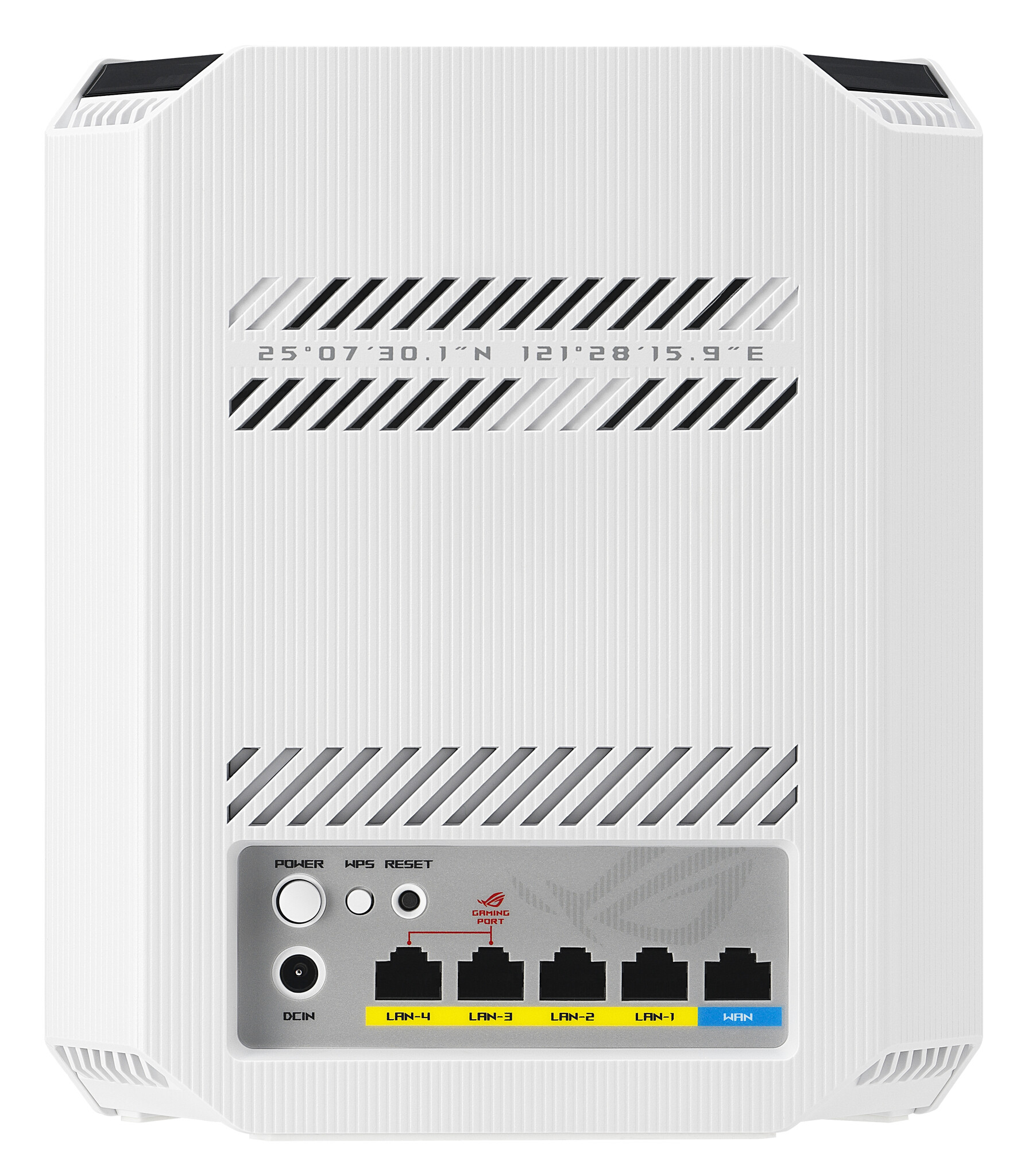 Asus ASUS GS-BE7200 draadloze router 2.5 Gigabit Ethernet Dual-band (2.4 GHz / 5 GHz) Wit, Zwart