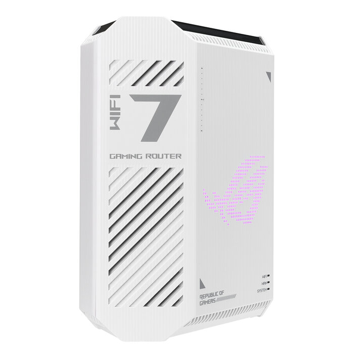 Asus ASUS GS-BE7200 draadloze router 2.5 Gigabit Ethernet Dual-band (2.4 GHz / 5 GHz) Wit, Zwart