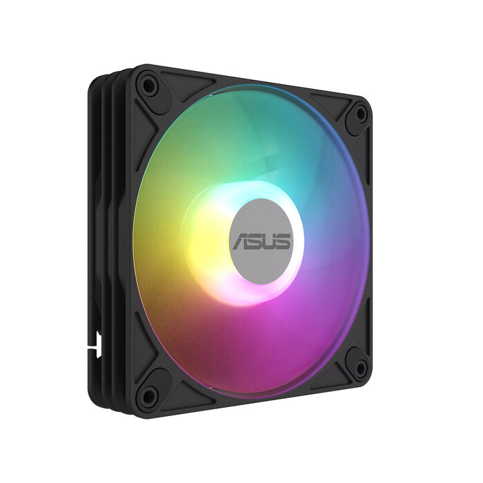 Asus ASUS AR120 ARGB PWM Single Pack Computer behuizing Ventilator 12 cm Zwart 1 stuk(s)