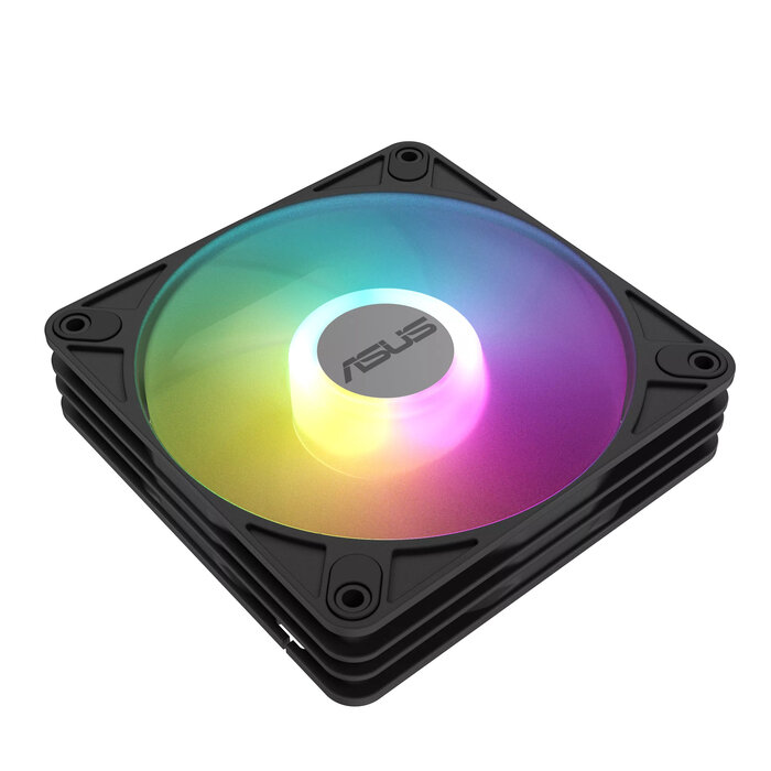 Asus ASUS AR120 ARGB PWM Single Pack Computer behuizing Ventilator 12 cm Zwart 1 stuk(s)