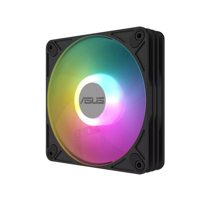 Asus ASUS AR120 ARGB PWM Single Pack Computer behuizing Ventilator 12 cm Zwart 1 stuk(s)