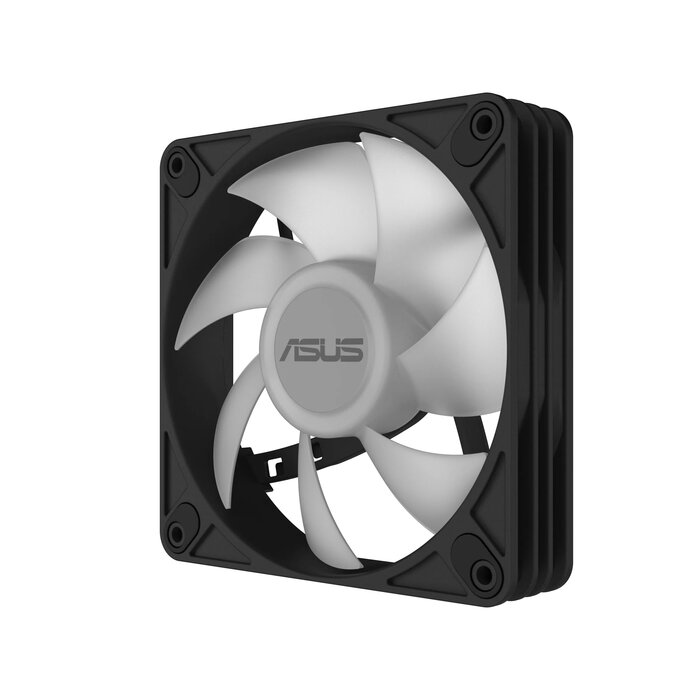 Asus ASUS AR120 ARGB PWM Single Pack Computer behuizing Ventilator 12 cm Zwart 1 stuk(s)