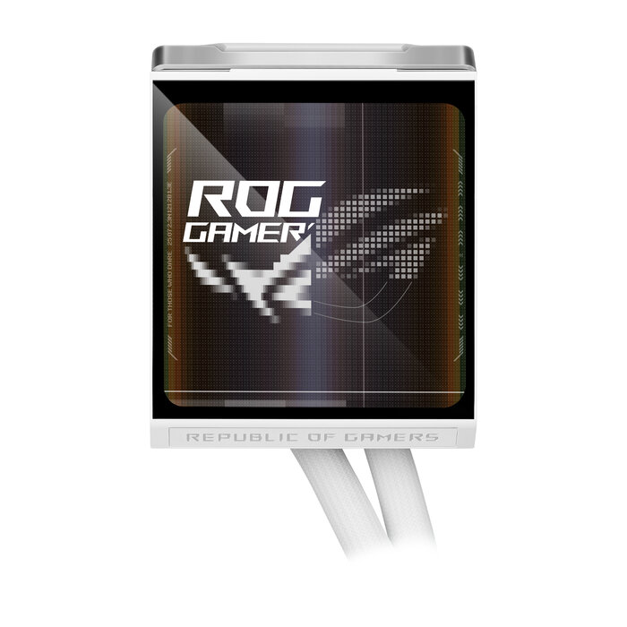 Asus ASUS ROG Strix LC IV 360 ARGB LCD White Edition Processor Kit voor vloeistofkoeling 12 cm Wit