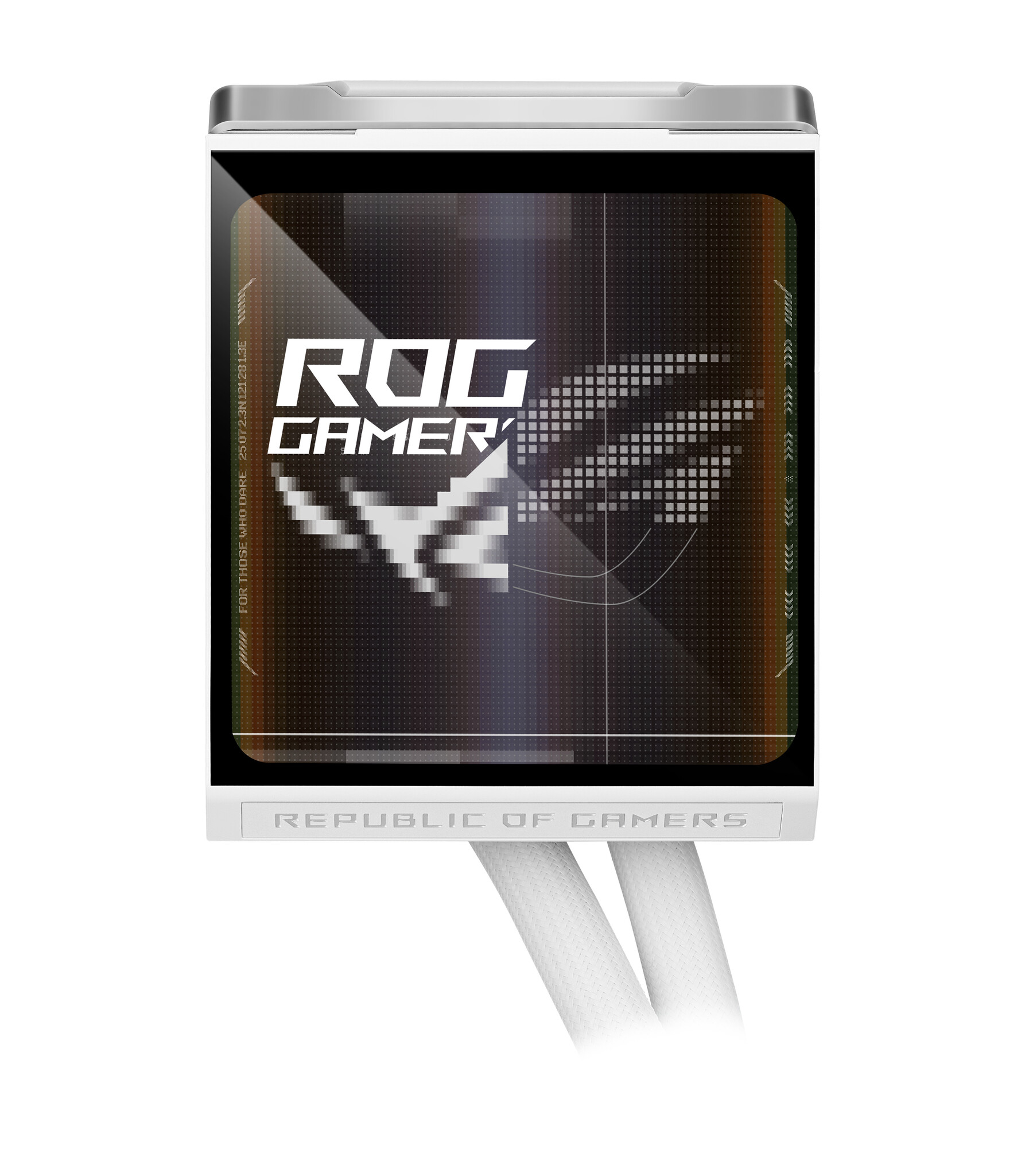 Asus ASUS ROG Strix LC IV 360 ARGB LCD White Edition Processor Kit voor vloeistofkoeling 12 cm Wit