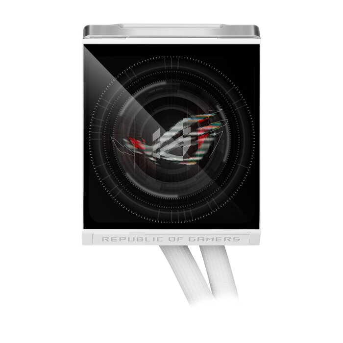 Asus ASUS ROG Strix LC IV 360 ARGB LCD White Edition Processor Kit voor vloeistofkoeling 12 cm Wit