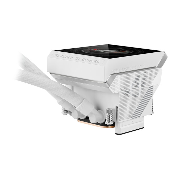 Asus ASUS ROG Strix LC IV 360 ARGB LCD White Edition Processor Kit voor vloeistofkoeling 12 cm Wit
