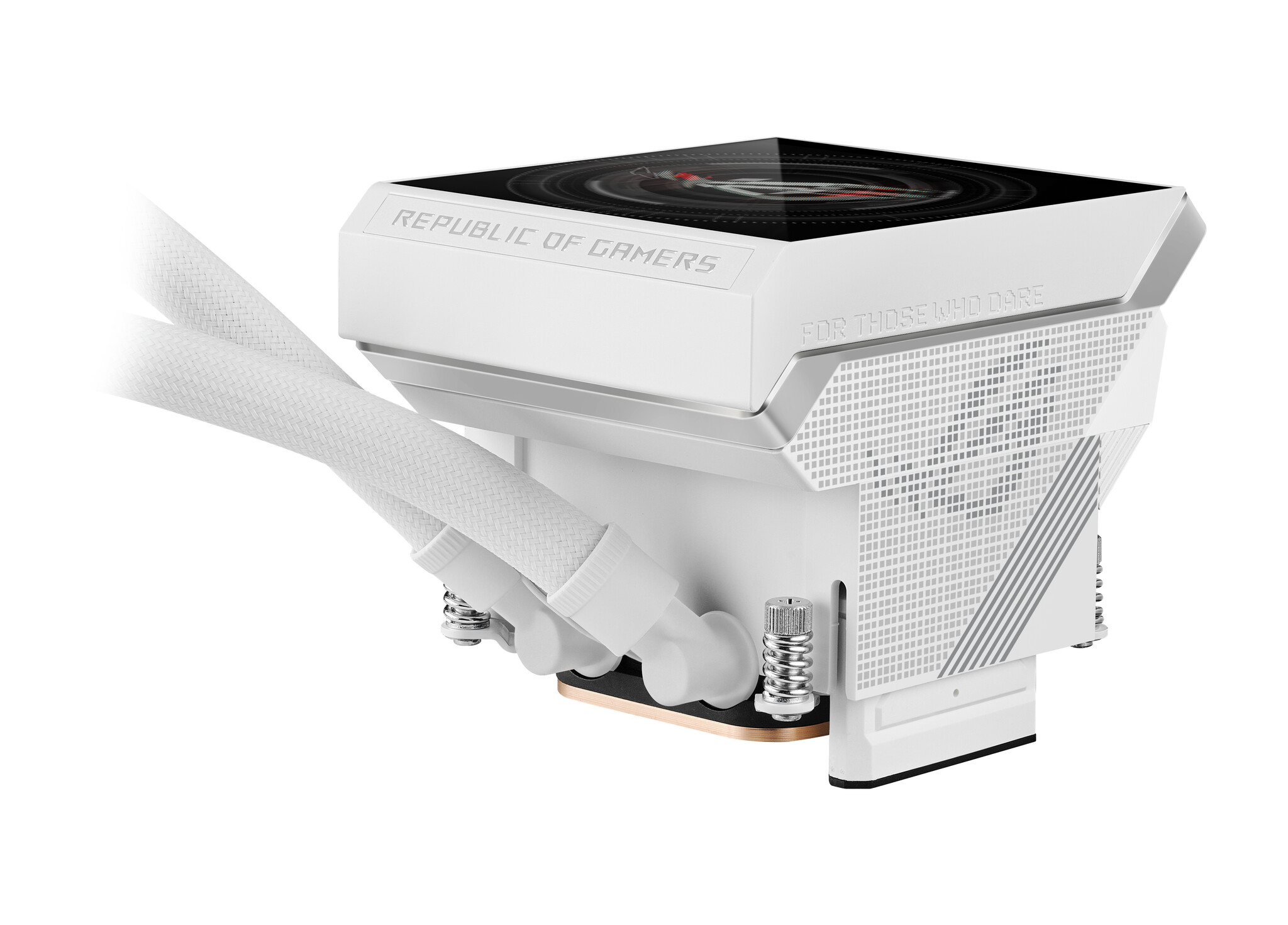 Asus ASUS ROG Strix LC IV 360 ARGB LCD White Edition Processor Kit voor vloeistofkoeling 12 cm Wit