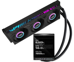 Asus ASUS ROG Strix LC IV 360 ARGB LCD Processor Alles-in-één vloeistofkoeler 12 cm Zwart
