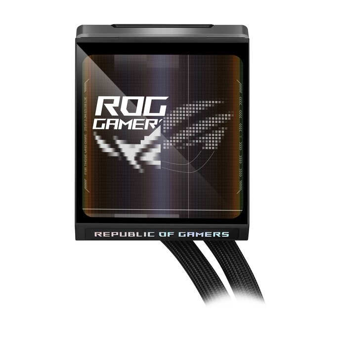 Asus ASUS ROG Strix LC IV 360 ARGB LCD Processor Alles-in-één vloeistofkoeler 12 cm Zwart