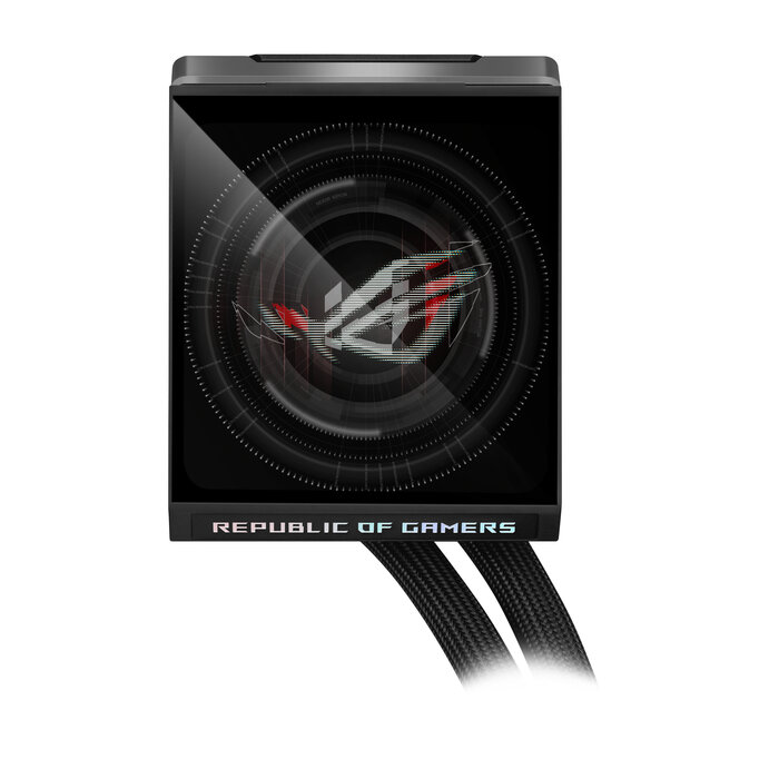 Asus ASUS ROG Strix LC IV 360 ARGB LCD Processor Alles-in-één vloeistofkoeler 12 cm Zwart