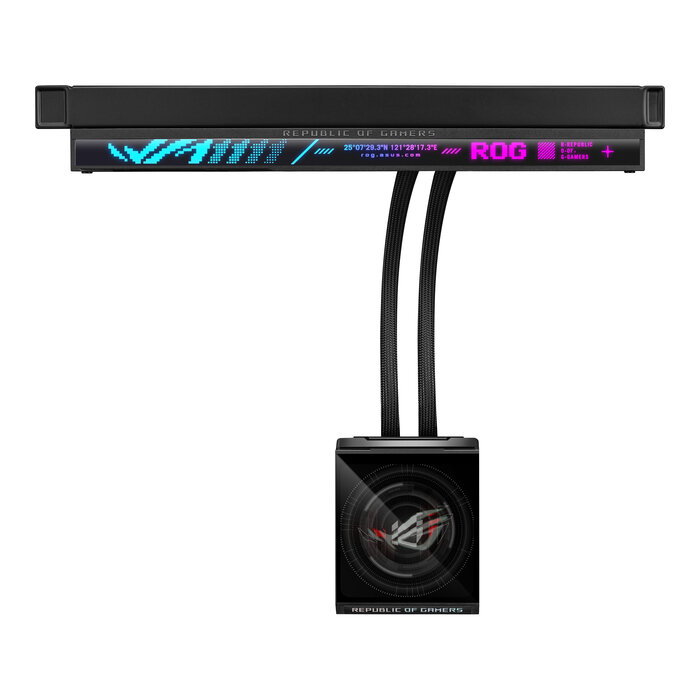 Asus ASUS ROG Strix SLC IV 360 ARGB LCD Processor Alles-in-één vloeistofkoeler 12 cm Zwart 1 stuk(s)