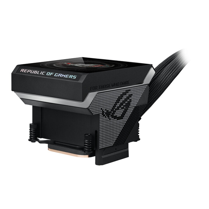 Asus ASUS ROG Strix SLC IV 360 ARGB LCD Processor Alles-in-één vloeistofkoeler 12 cm Zwart 1 stuk(s)