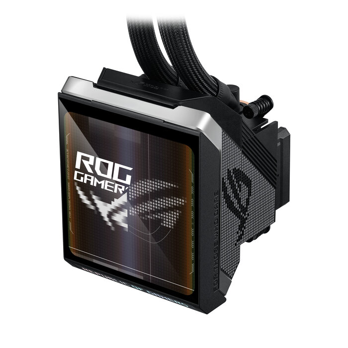Asus ASUS ROG Strix SLC IV 360 ARGB LCD Processor Alles-in-één vloeistofkoeler 12 cm Zwart 1 stuk(s)