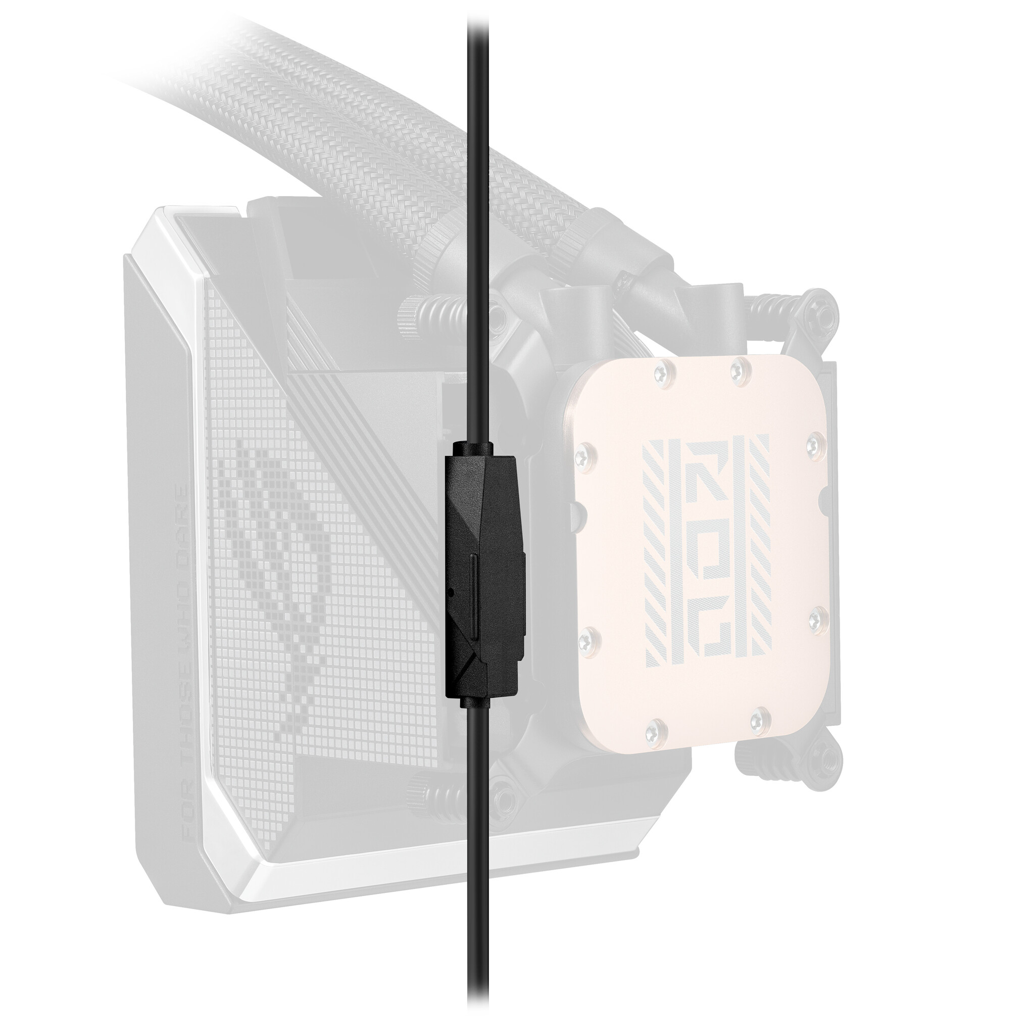 Asus ASUS ROG Strix SLC IV 360 ARGB LCD Processor Alles-in-één vloeistofkoeler 12 cm Zwart 1 stuk(s)