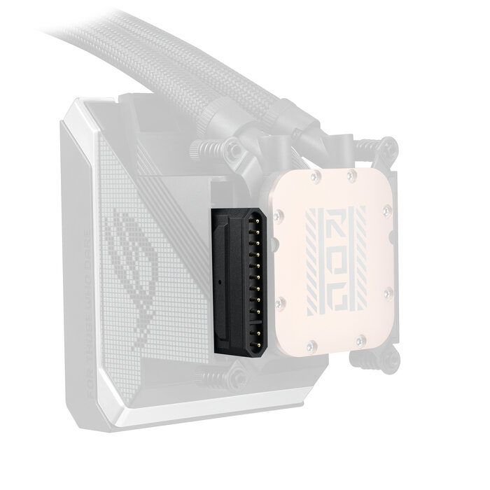 Asus ASUS ROG Strix SLC IV 360 ARGB LCD Processor Alles-in-één vloeistofkoeler 12 cm Zwart 1 stuk(s)