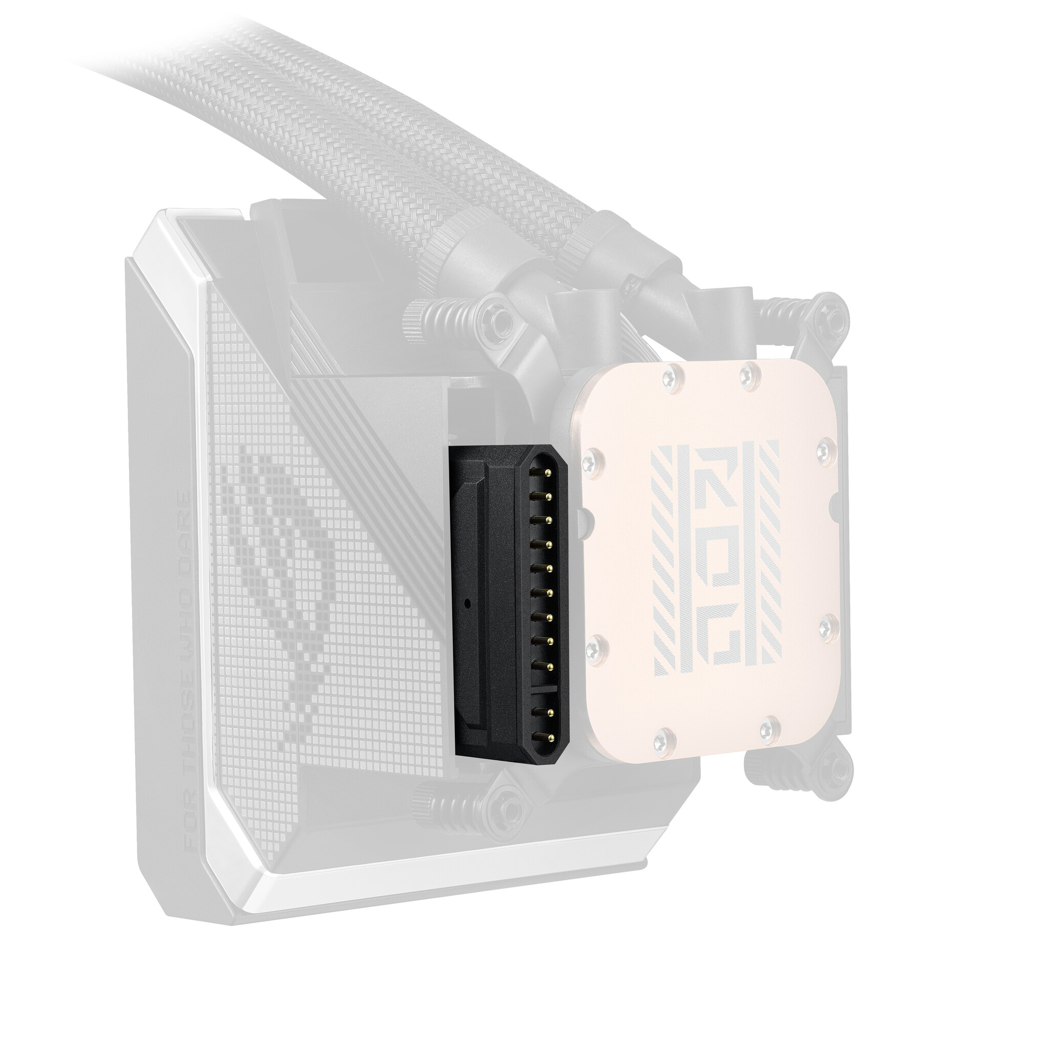 Asus ASUS ROG Strix SLC IV 360 ARGB LCD Processor Alles-in-één vloeistofkoeler 12 cm Zwart 1 stuk(s)