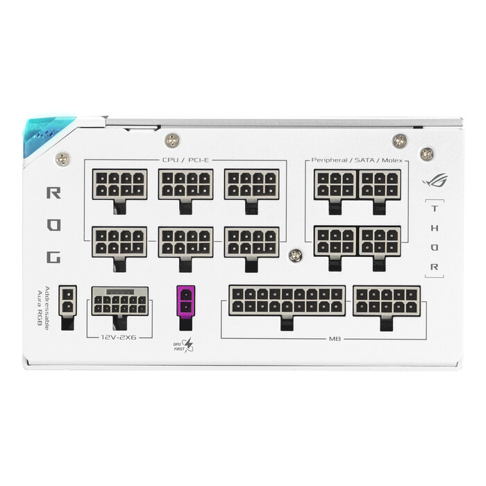 Asus ASUS ROG -THOR-1200P3-WHITE-GAMING-E power supply unit 1200 W 24-pin ATX ATX Wit