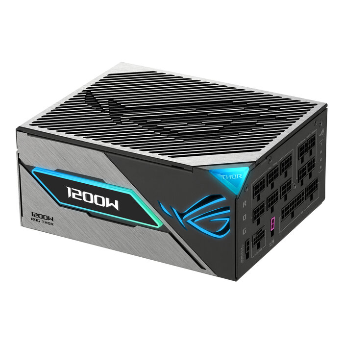 Asus ASUS ROG -THOR-1200P3-GAMING-E power supply unit 1200 W 24-pin ATX ATX Zwart