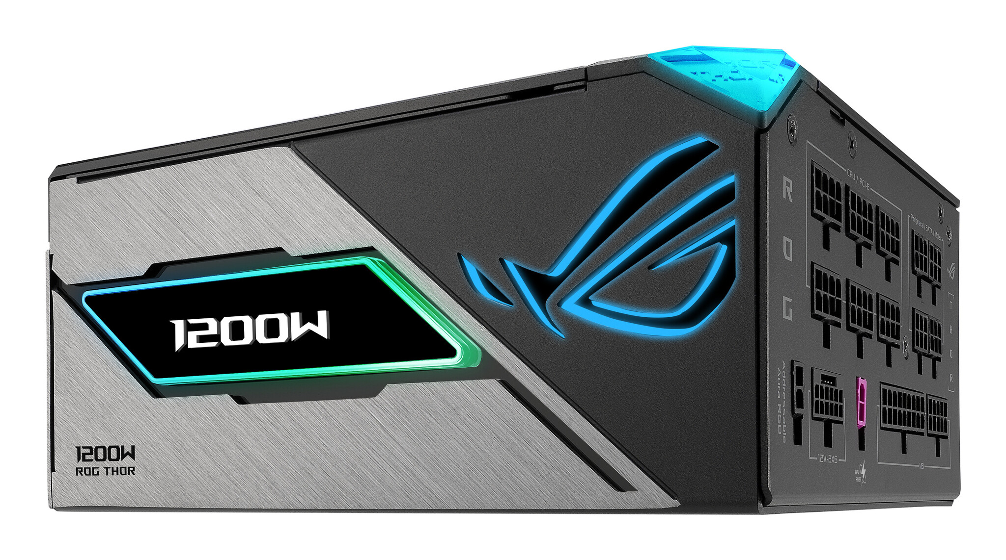Asus ASUS ROG -THOR-1200P3-GAMING-E power supply unit 1200 W 24-pin ATX ATX Zwart
