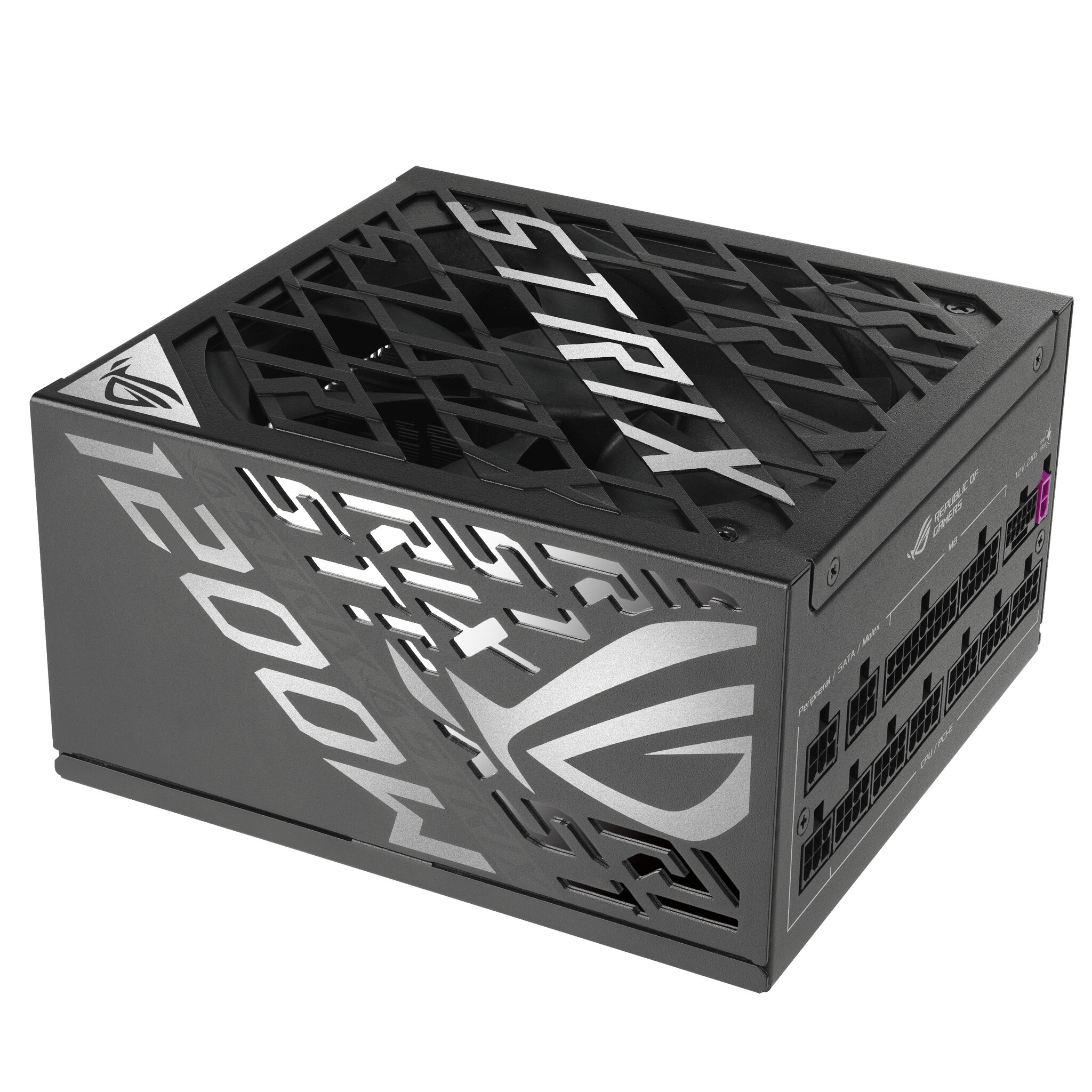 Asus ASUS ROG -STRIX-1200P-GAMING-E power supply unit 1200 W 20+4 pin ATX ATX Zwart, Meerkleurig