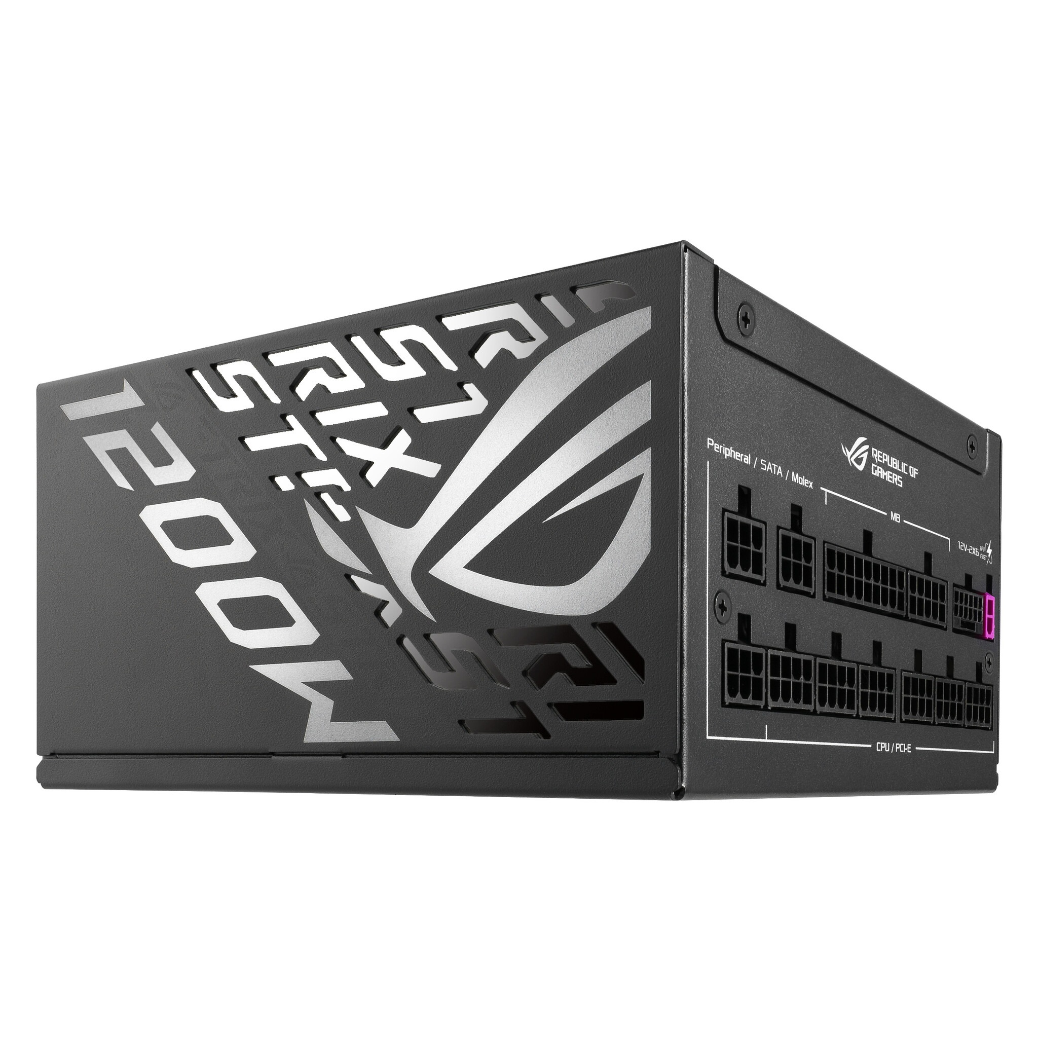 Asus ASUS ROG -STRIX-1200P-GAMING-E power supply unit 1200 W 20+4 pin ATX ATX Zwart, Meerkleurig