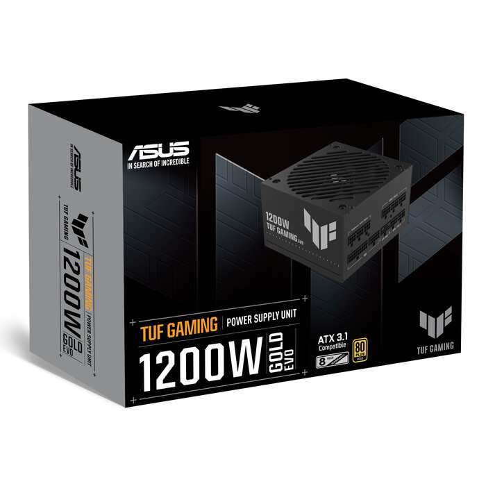 Asus ASUS TUF-GAMING-1200G-EVO power supply unit 1200 W 20+4 pin ATX ATX Zwart